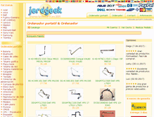Tablet Screenshot of jeregeek.com